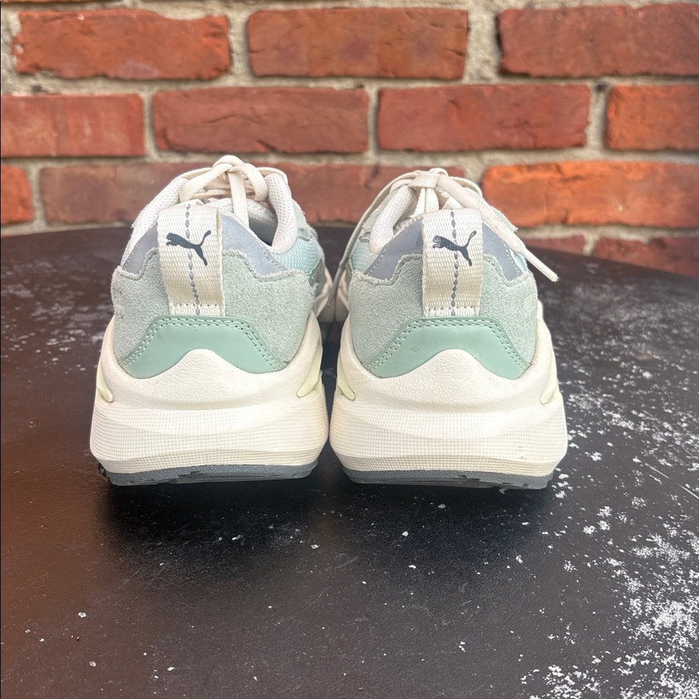 Puma Nitro Infuser Light Turquoise/Blue/White Sneakers Size 39/US 8.5 - Picture 5 of 7